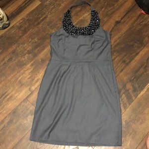 Embellished Halter Dress M